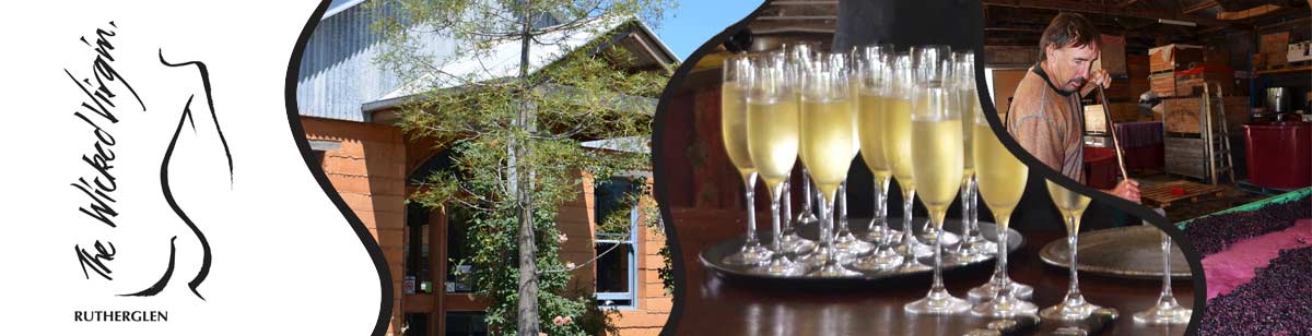 The Wicked Virgin & Calico Town Wimes Rutherglen Wine Region